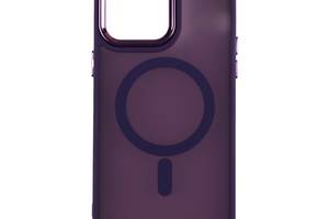 Чехол PC Color Chrome с Magsafe Apple iPhone 13 Pro Dark Purple