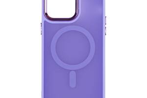 Чехол PC Color Chrome с Magsafe Apple iPhone 14 Pro Purple