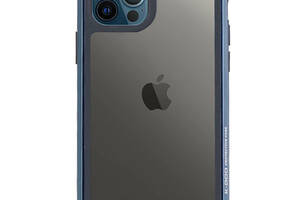 Чехол PC+TPU+Metal K-DOO Ares для Apple iPhone 13 Pro Max Синий