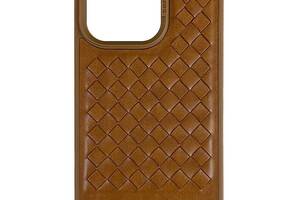 Чехол Polo Santa Barbara для Apple iPhone 14 Кожаный Brown