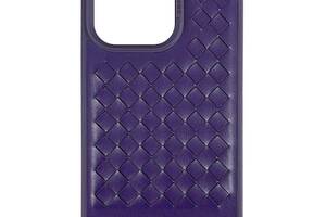 Чехол Polo Santa Barbara для Apple iPhone 14 Plus Кожаный Purple