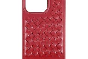 Чехол Polo Santa Barbara для Apple iPhone 14 Plus Кожаный Red