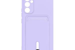 Чехол с карманом для карт OtterBox Colorfull Pocket Card Samsung Galaxy A34 5G Elegant purple