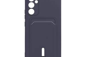 Чехол с карманом для карт OtterBox Colorfull Pocket Card Samsung Galaxy A34 5G Dark blue