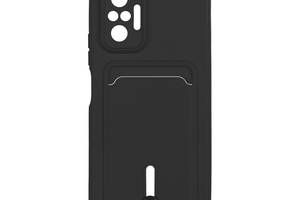 Чехол с карманом для карт OtterBox Colorfull Pocket Card Xiaomi Redmi Note 10 Pro / Redmi 10 Pro Max 4G Black