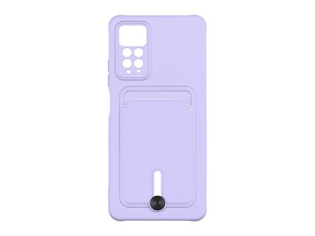 Чехол с карманом для карт OtterBox Colorfull Pocket Card Xiaomi Redmi Note 11 Pro 4G/5G / Redmi 12 Pro 4G Elegant purple