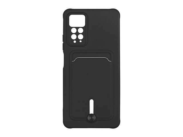Чехол с карманом для карт OtterBox Colorfull Pocket Card Xiaomi Redmi Note 11 Pro 4G/5G / Redmi 12 Pro 4G Black