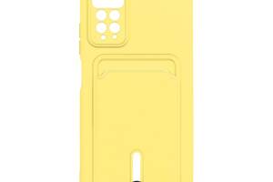 Чехол с карманом для карт OtterBox Colorfull Pocket Card Xiaomi Redmi Note 11 Pro 4G/5G / Redmi 12 Pro 4G Yellow