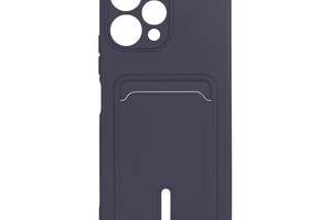 Чехол с карманом для карт OtterBox Colorfull Pocket Card Xiaomi Redmi 12 Dark blue