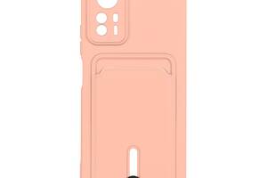 Чехол с карманом для карт OtterBox Colorfull Pocket Card Xiaomi Redmi Note 12S Pink sand