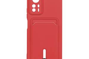 Чехол с карманом для карт OtterBox Colorfull Pocket Card Xiaomi Redmi Note 12S Red