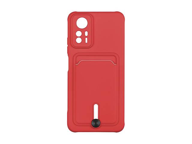 Чехол с карманом для карт OtterBox Colorfull Pocket Card Xiaomi Redmi Note 12S Red