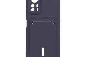 Чехол с карманом для карт OtterBox Colorfull Pocket Card Xiaomi Redmi Note 12S Dark blue