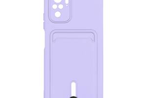 Чехол с карманом для карт OtterBox Colorfull Pocket Card Xiaomi Redmi Note 10 / Redmi Note 10s Elegant purple