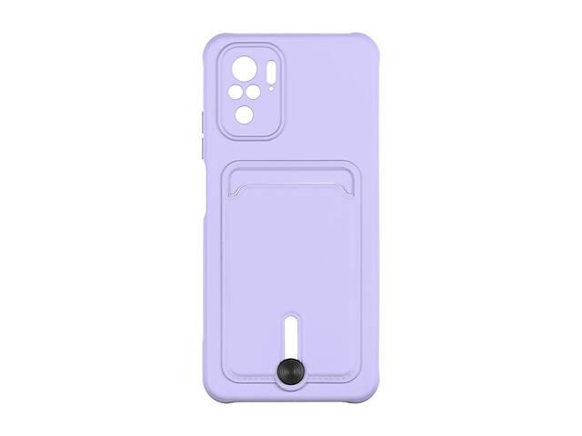 Чехол с карманом для карт OtterBox Colorfull Pocket Card Xiaomi Redmi Note 10 / Redmi Note 10s Elegant purple