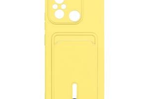 Чехол с карманом для карт OtterBox Colorfull Pocket Card Xiaomi Redmi 12C Yellow