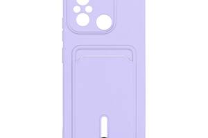 Чехол с карманом для карт OtterBox Colorfull Pocket Card Xiaomi Redmi 12C Elegant purple