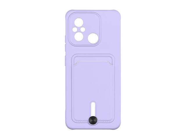 Чехол с карманом для карт OtterBox Colorfull Pocket Card Xiaomi Redmi 12C Elegant purple