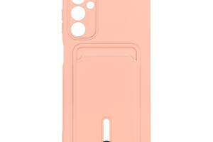 Чехол с карманом для карт OtterBox Colorfull Pocket Card Samsung Galaxy A24 4G Pink sand
