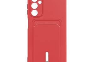 Чехол с карманом для карт OtterBox Colorfull Pocket Card Samsung Galaxy A24 4G Red