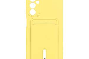 Чехол с карманом для карт OtterBox Colorfull Pocket Card Samsung Galaxy A24 4G Yellow