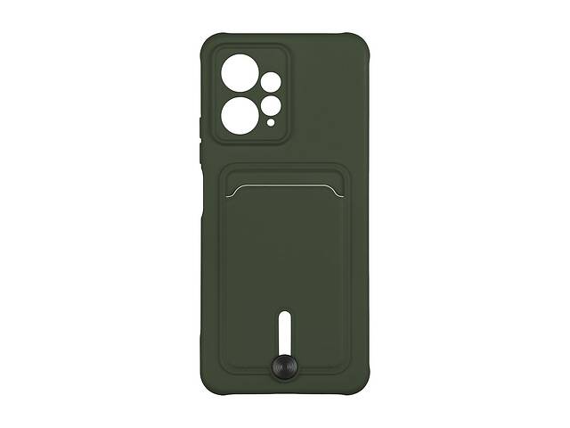 Чехол с карманом для карт OtterBox Colorfull Pocket Card Xiaomi Redmi Note 12 4G Atrovirens