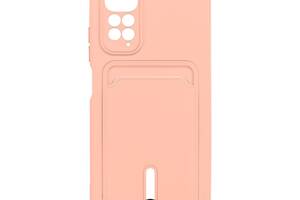 Чехол с карманом для карт OtterBox Colorfull Pocket Card Xiaomi Redmi Note 11 Global / Redmi Note 11S 4G Pink sand
