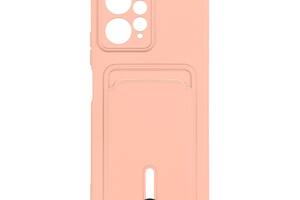 Чехол с карманом для карт OtterBox Colorfull Pocket Card Xiaomi Redmi Note 12 4G Pink sand