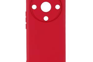 Чехол с рамкой камеры Silicone Cover A Honor Magic5 Lite 5G Red