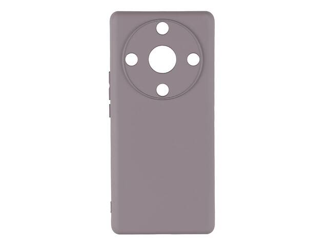 Чехол с рамкой камеры Silicone Cover A Honor Magic5 Lite 5G Lilac