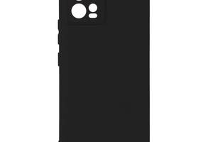 Чехол с рамкой камеры Silicone Cover A Motorola G72 Black