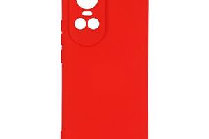 Чехол с рамкой камеры Silicone Cover A Oppo Reno 10 5G Red