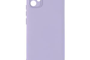 Чехол с рамкой камеры Silicone Cover A Samsung Galaxy A04e Lilac