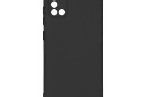 Чехол с рамкой камеры Silicone Cover A Samsung Galaxy A31 Black