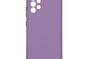 Чехол с рамкой камеры Silicone Cover A Samsung Galaxy A32/A325F 4G Elegant Purple