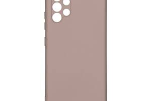 Чехол с рамкой камеры Silicone Cover A Samsung Galaxy A32/A325F 4G Pink Sand