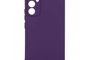 Чехол с рамкой камеры Silicone Cover A Samsung Galaxy A34 5G Purple
