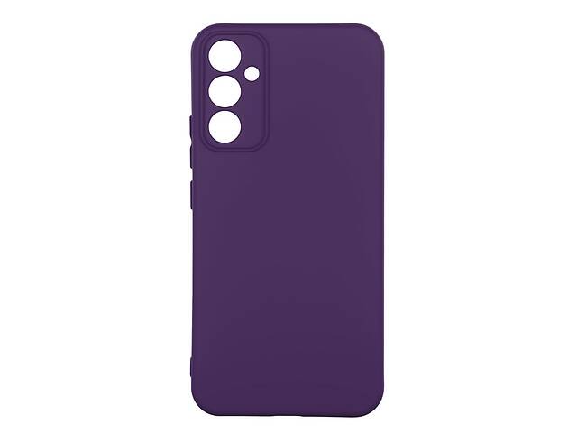 Чехол с рамкой камеры Silicone Cover A Samsung Galaxy A34 5G Purple