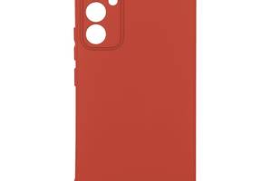 Чехол с рамкой камеры Silicone Cover A Samsung Galaxy A34 5G Red