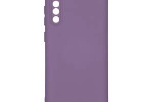 Чехол с рамкой камеры Silicone Cover A Samsung Galaxy A50 A505F / Galaxy A50s / Galaxy A30s Elegant Purple