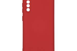 Чехол с рамкой камеры Silicone Cover A Samsung Galaxy A50 A505F / Galaxy A50s / Galaxy A30s Red