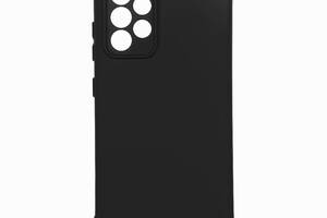 Чехол с рамкой камеры Silicone Cover A Samsung Galaxy A52 4G / Galaxy A52 5G Black