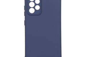 Чехол с рамкой камеры Silicone Cover A Samsung Galaxy A52 4G / Galaxy A52 5G Dark Blue