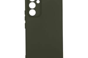 Чехол с рамкой камеры Silicone Cover A Samsung Galaxy A54 5G Dark Green