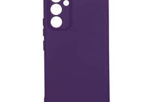 Чехол с рамкой камеры Silicone Cover A Samsung Galaxy A54 5G Elegant Purple