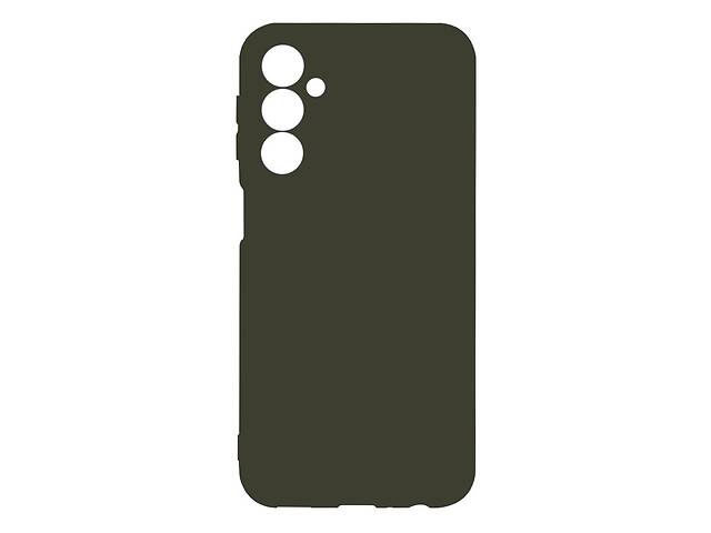 Чехол с рамкой камеры Silicone Cover A Samsung Galaxy M34 5G Dark Green