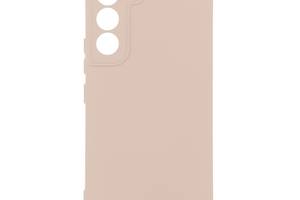 Чехол с рамкой камеры Silicone Cover A Samsung Galaxy S22 Pink Sand