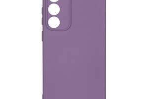 Чехол с рамкой камеры Silicone Cover A Samsung Galaxy S23 Plus Elegant Purple