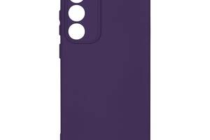 Чехол с рамкой камеры Silicone Cover A Samsung Galaxy S23 Plus Purple