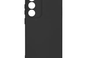 Чехол с рамкой камеры Silicone Cover A Samsung Galaxy S23 Plus Black